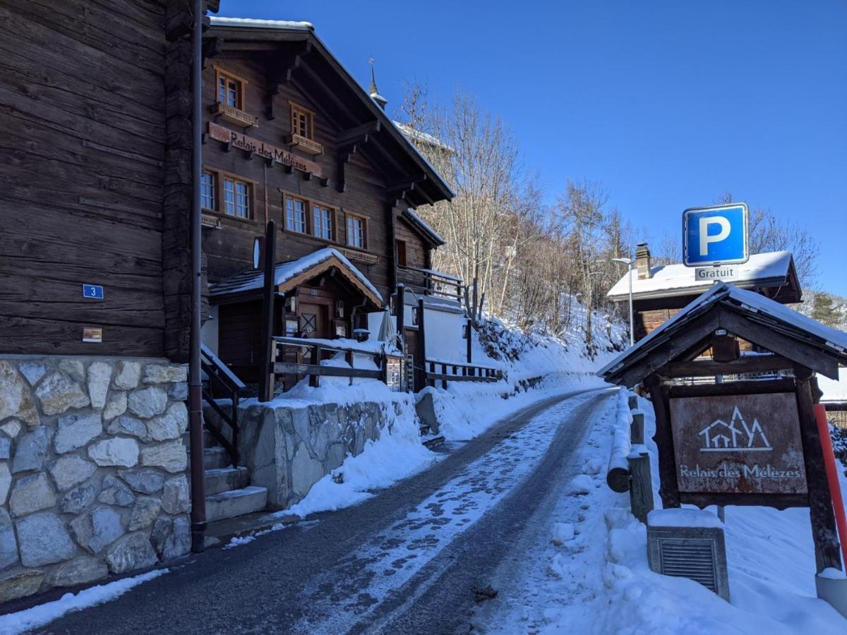 Отель Relais Des Melezes Vissoie Экстерьер фото