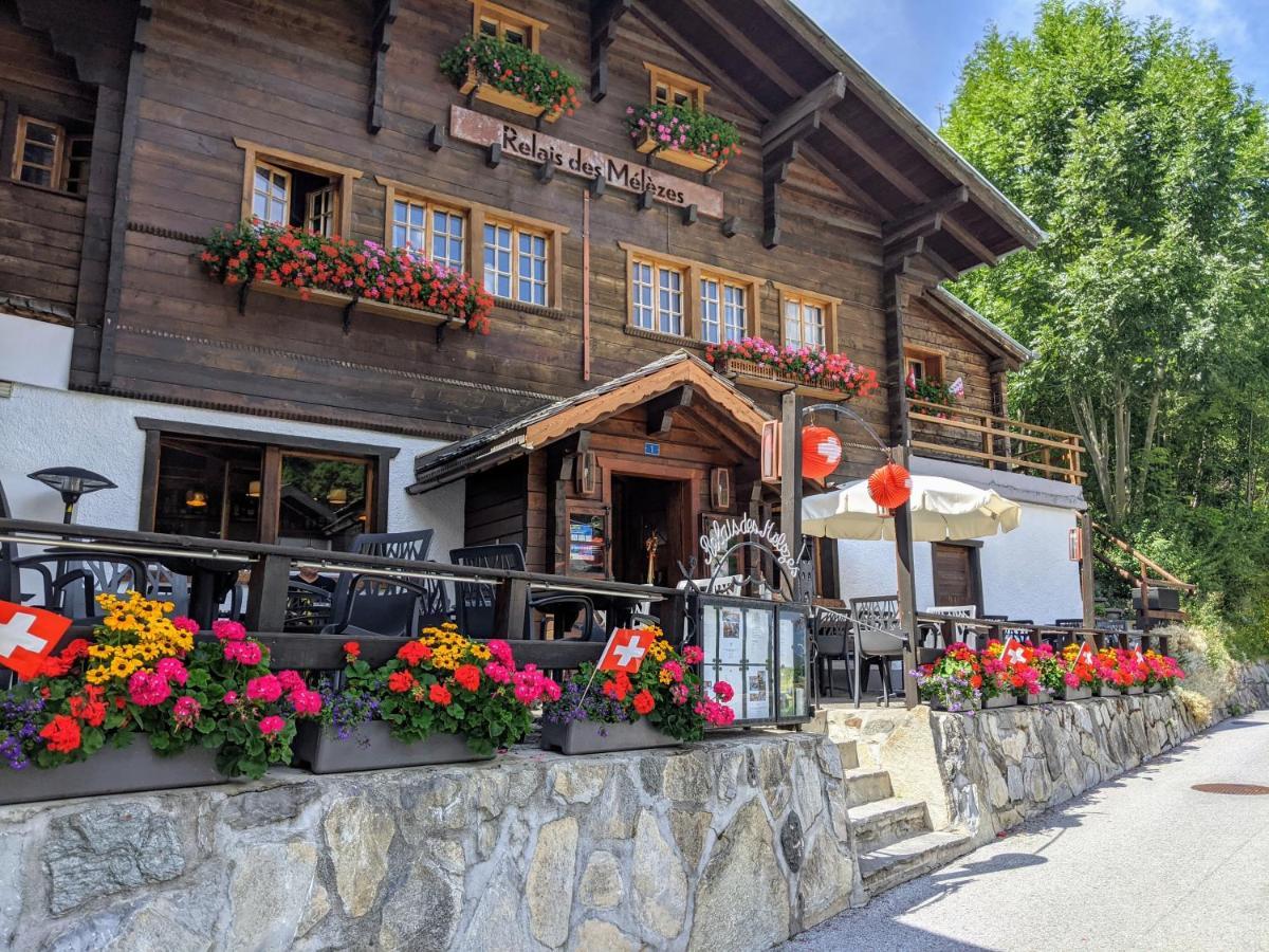 Отель Relais Des Melezes Vissoie Экстерьер фото