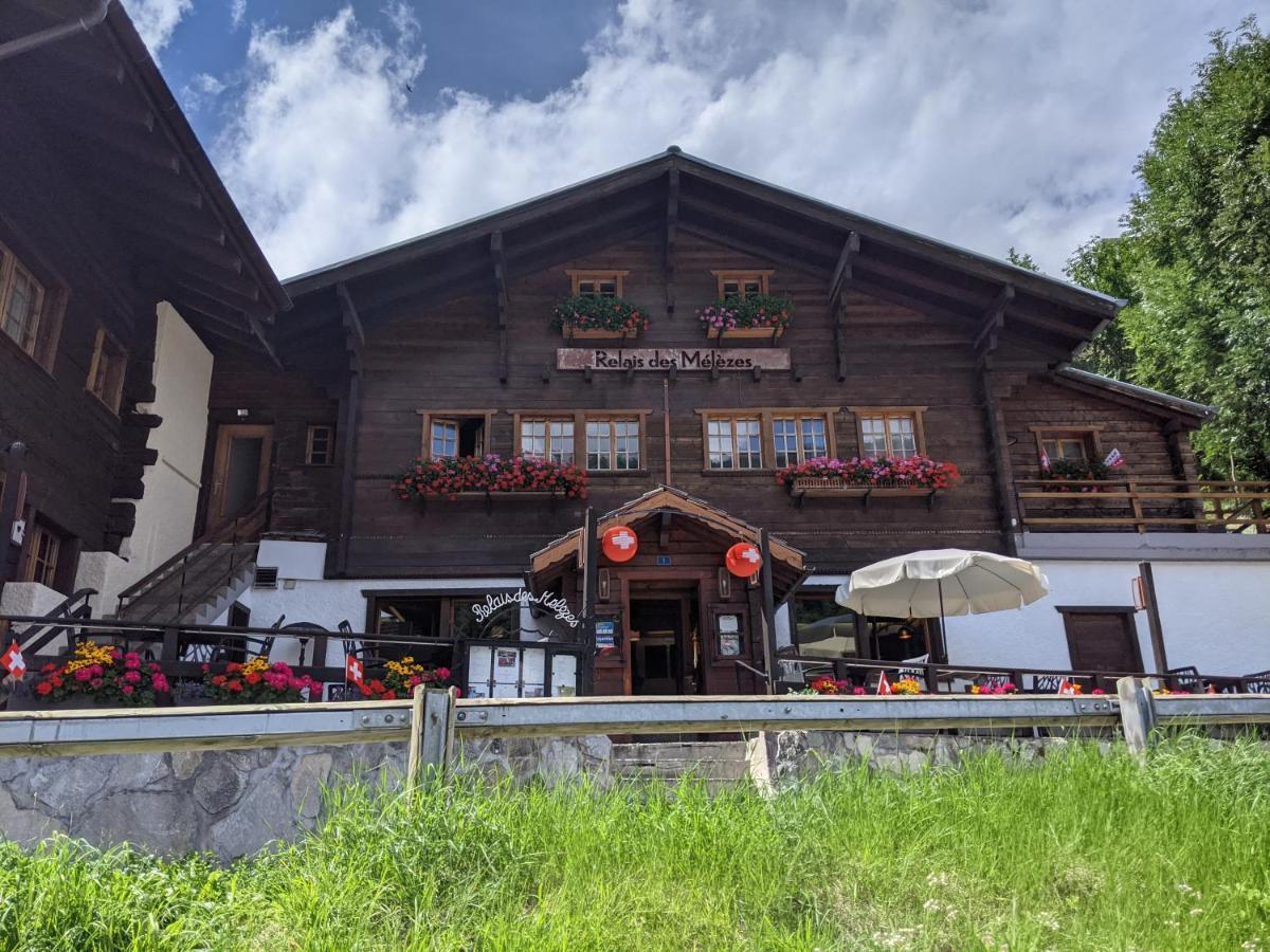 Отель Relais Des Melezes Vissoie Экстерьер фото